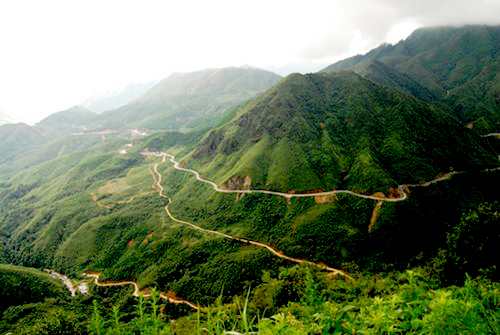 Conquering nine difficult mountain passes in northern mountain region